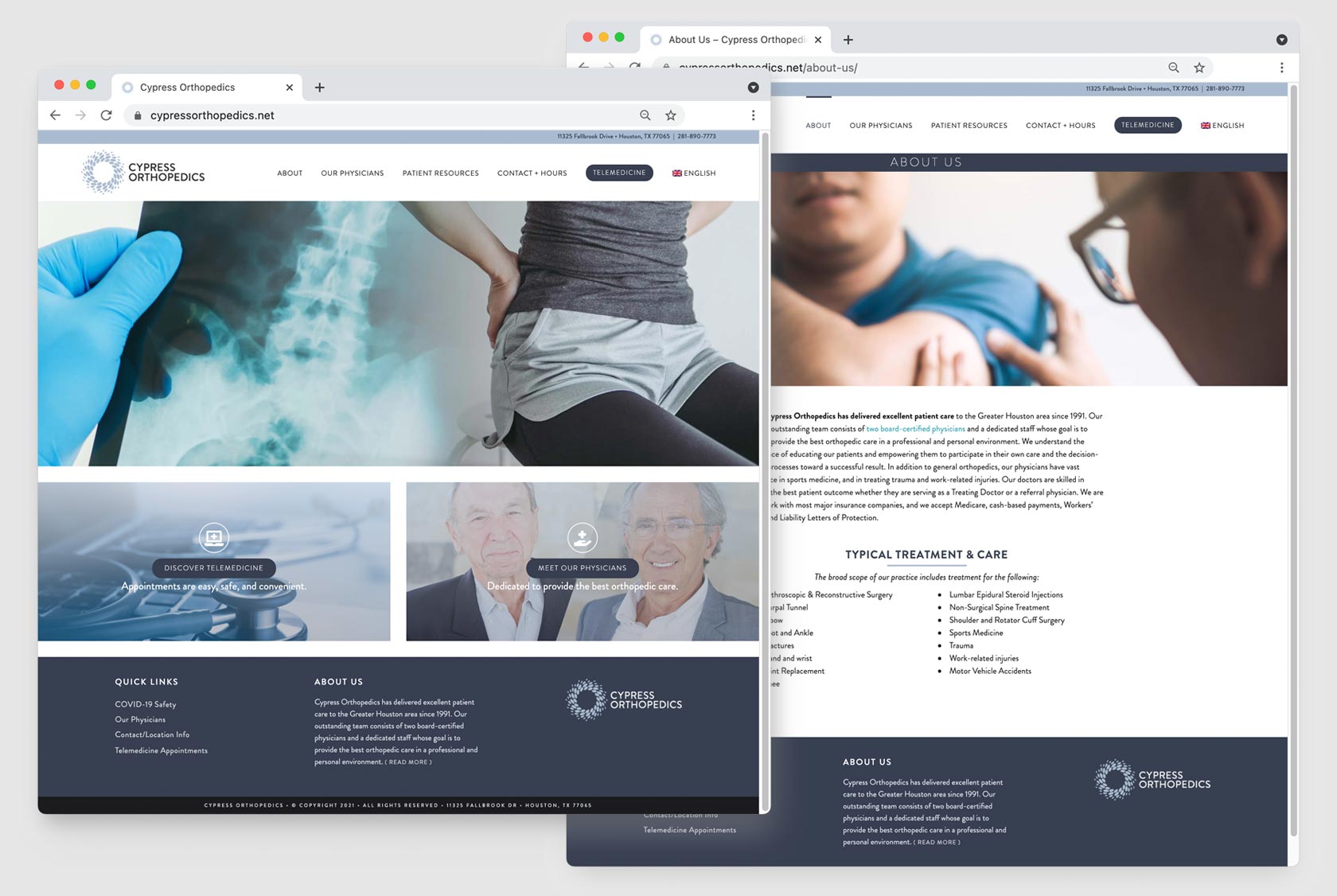 Medical Website Design 3 | Wordpress Web Design | Designed by Tastebuds | Design & Digital Marketing Small Business