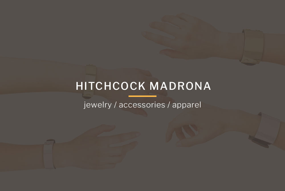 Hitchcock Madrona Branding + site Design for Jewelry/Accessories