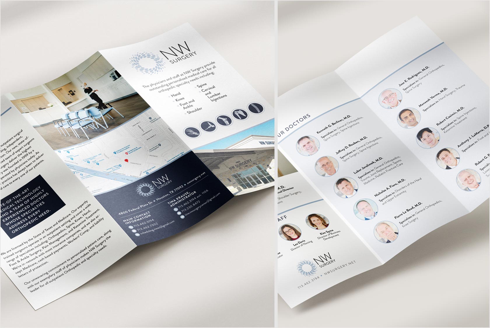 Medical Brochure Design | Graphic Design for Doctors | Designed by Tastebuds | Design & Digital Marketing Small Business