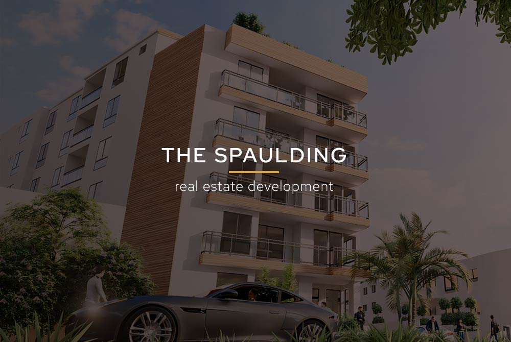 THUMBNAIL IMAGE linking to portfolio project: brand identity and graphic design for luxury real estate development | branding and design for property developers of an apartment building