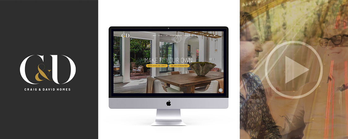 Mobile Hero Image previews the Design & Marketing work for Real Estate Agents / Developers: branding + web design + motion graphics + video production + social media