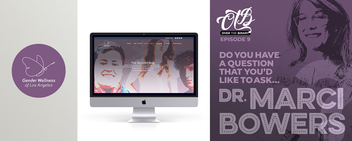 MOBILE BANNER IMAGE at top of page representing a preview of Design & Digital Marketing work by Tastebuds for a mental health practice, represented in this portfolio highlight